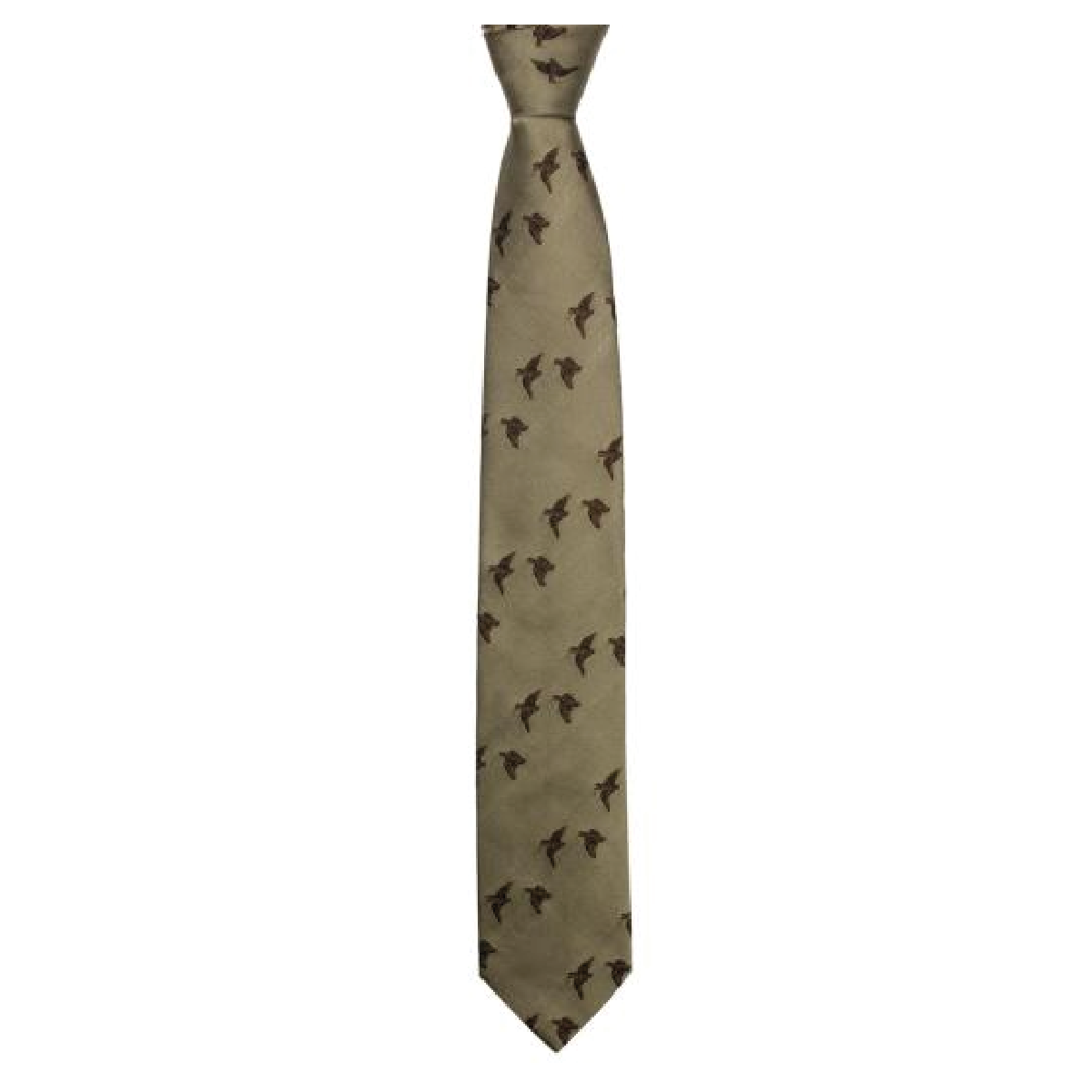 Silk tie with ducks