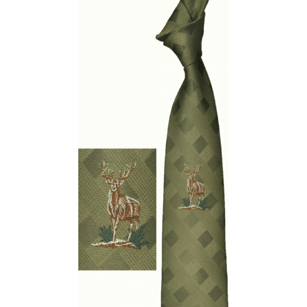 Tie with deer